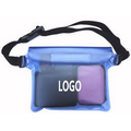 PVC Waterproof Waist Pouch w/ Adjustable Strap